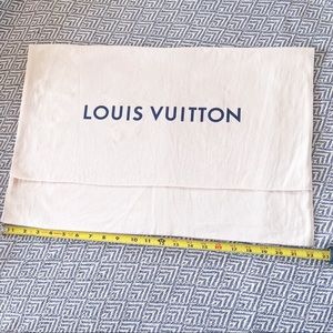 Authentic Louis Vuitton Dust Cover Large 22x14.5